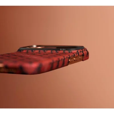 Pitaka Happiness Rides Ultra-Slim Case For Iphone 17 Pro Max - Cinnabar Steed